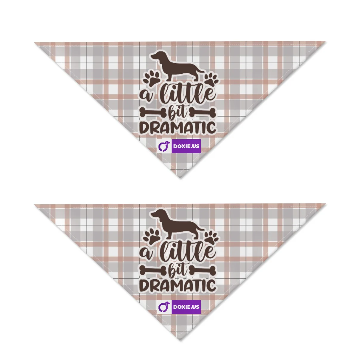A little bit dramatic - Bandanas for Dachshunds - Image 3