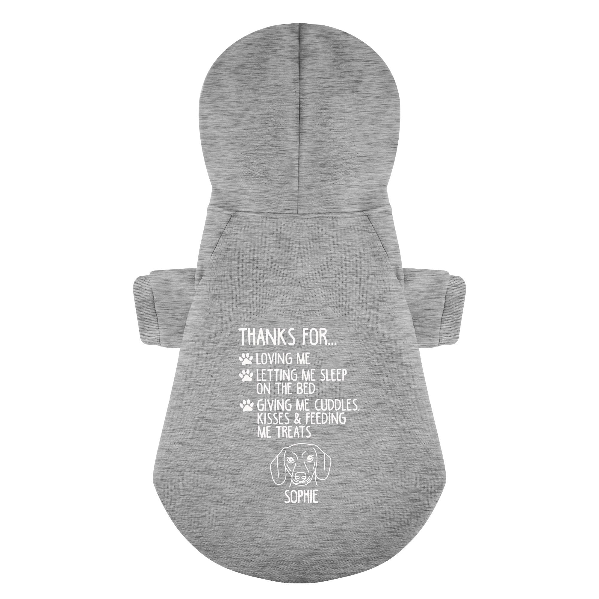 Abby - Personalized Dachshund Hoodies with your doxie name – Stylish, Cozy, and Premium 100% Cotton - Image 8