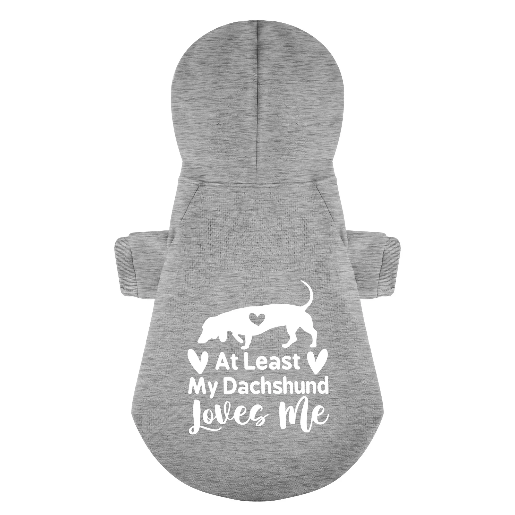 At Least - Personalized Dachshund Hoodies with Funny Quotes – Stylish, Cozy, and Premium 100% Cotton - Image 6