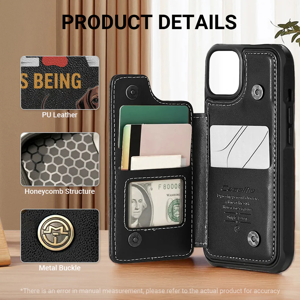 Atari - Leather Wallet Case for for iPhone & Samsung - Image 3