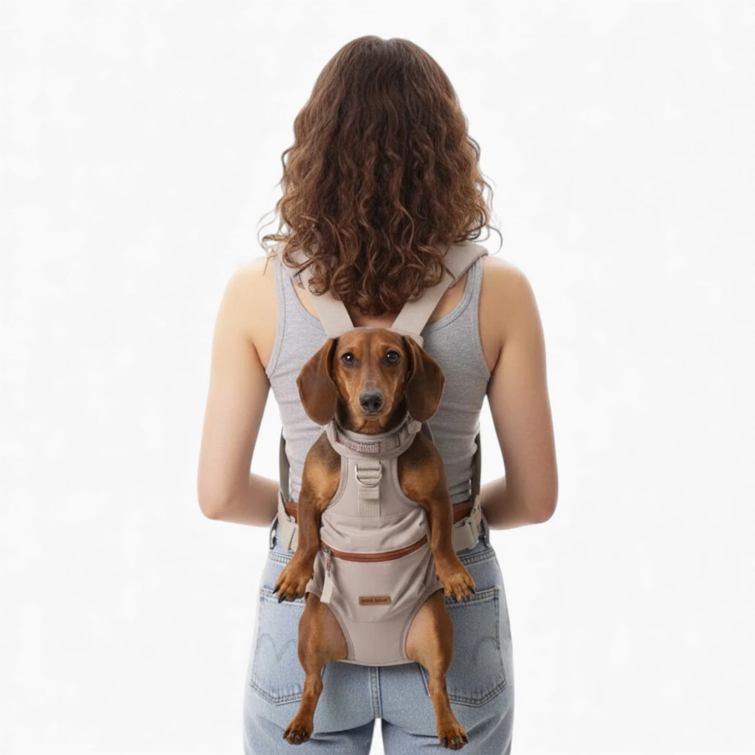 PawCarry Dachshund Backpack Carrier – Breathable Outdoor Dog Carrier - Image 2