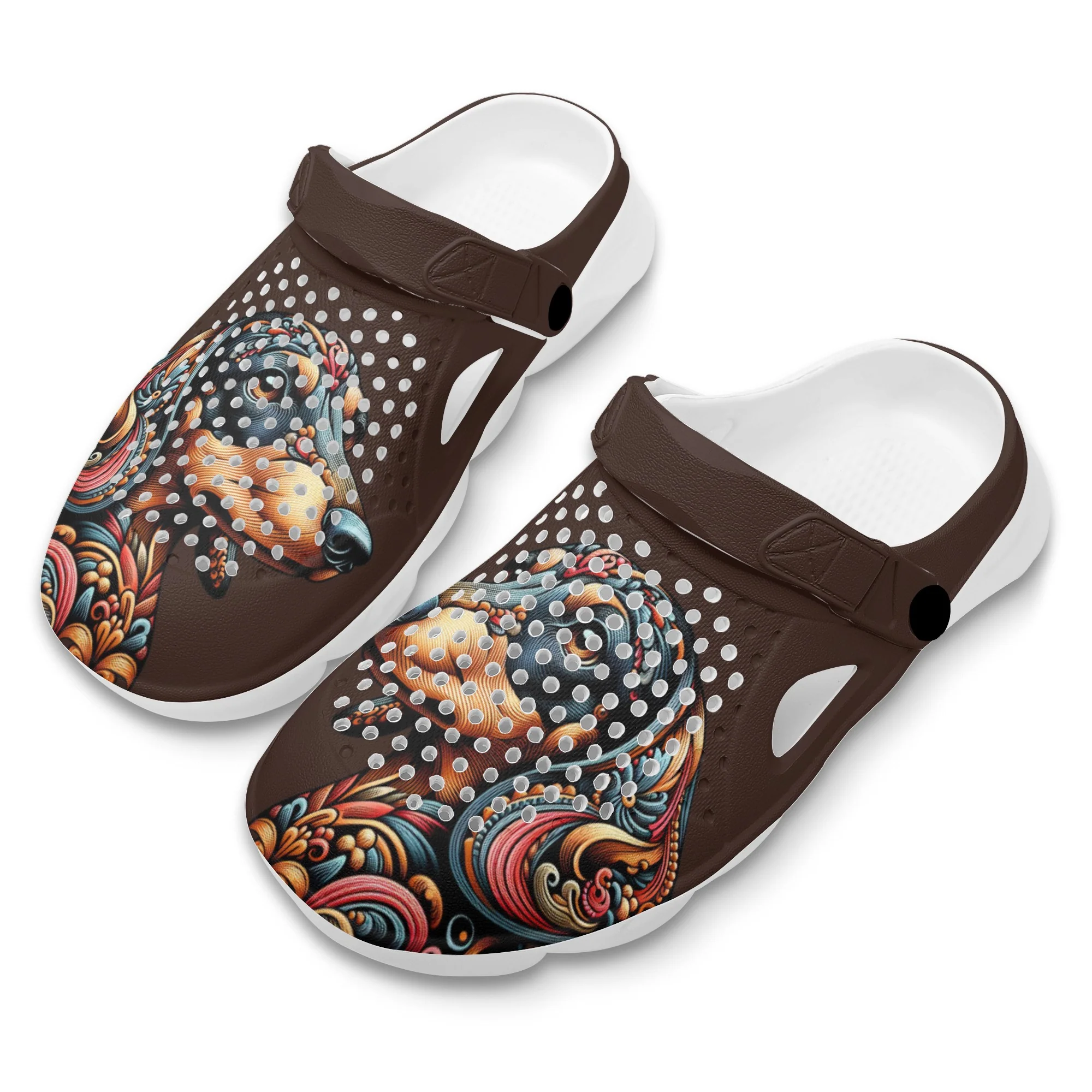 Barkus - Summer Hollow Out Clogs - Image 2