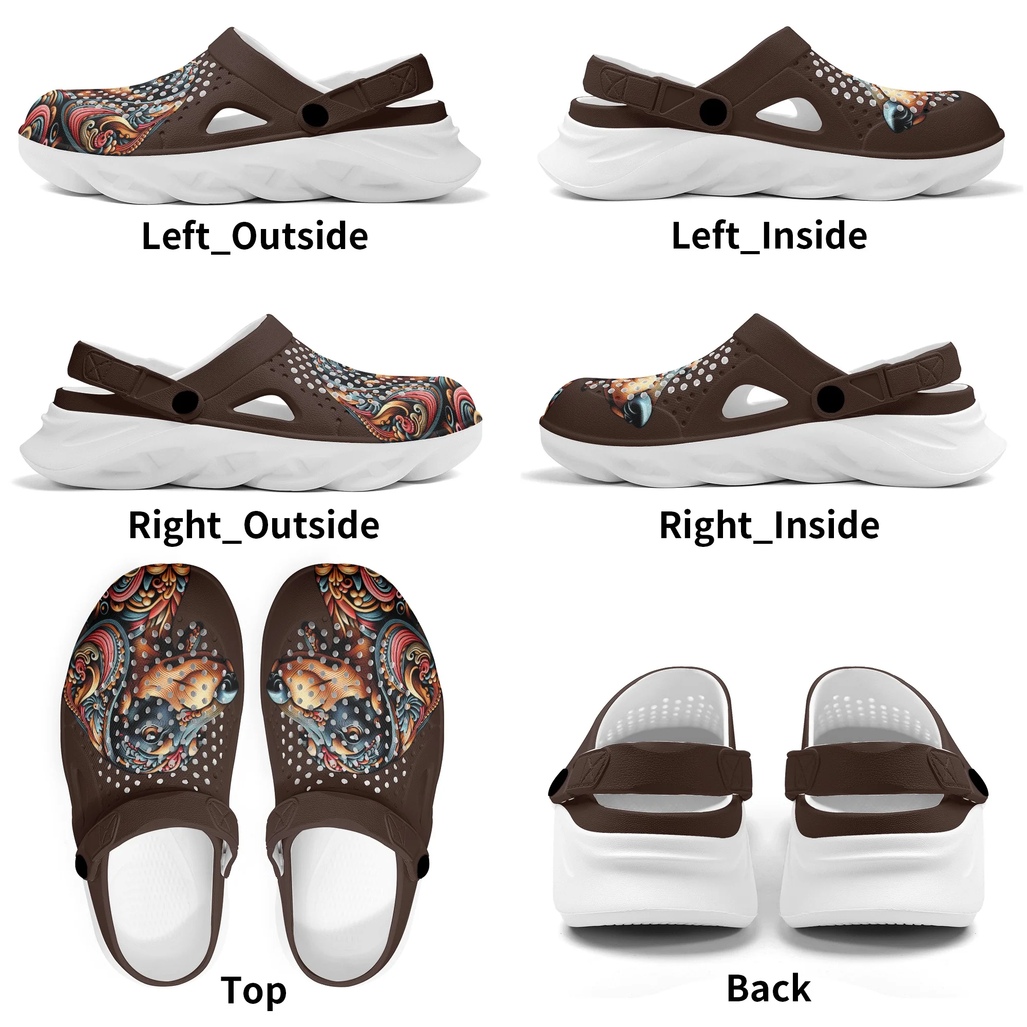 Barkus - Summer Hollow Out Clogs - Image 8