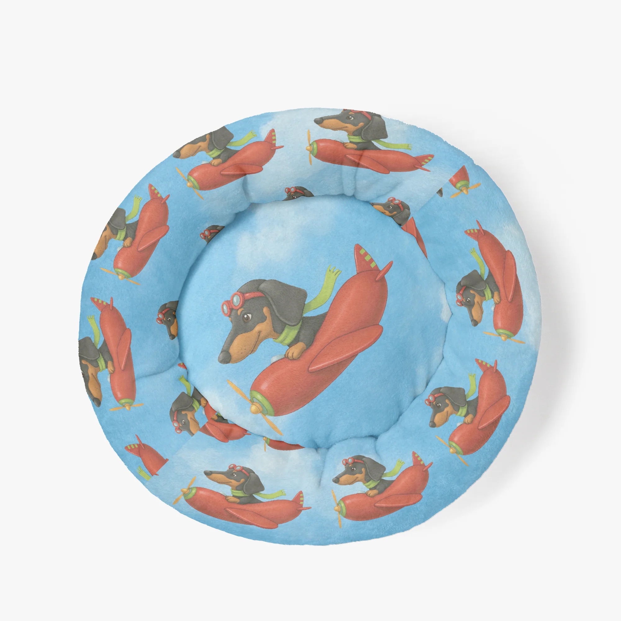 Greta - Cloud-Comfort Dachshund Bed | Anti-Anxiety Donut Bed for Dachshunds - Image 5