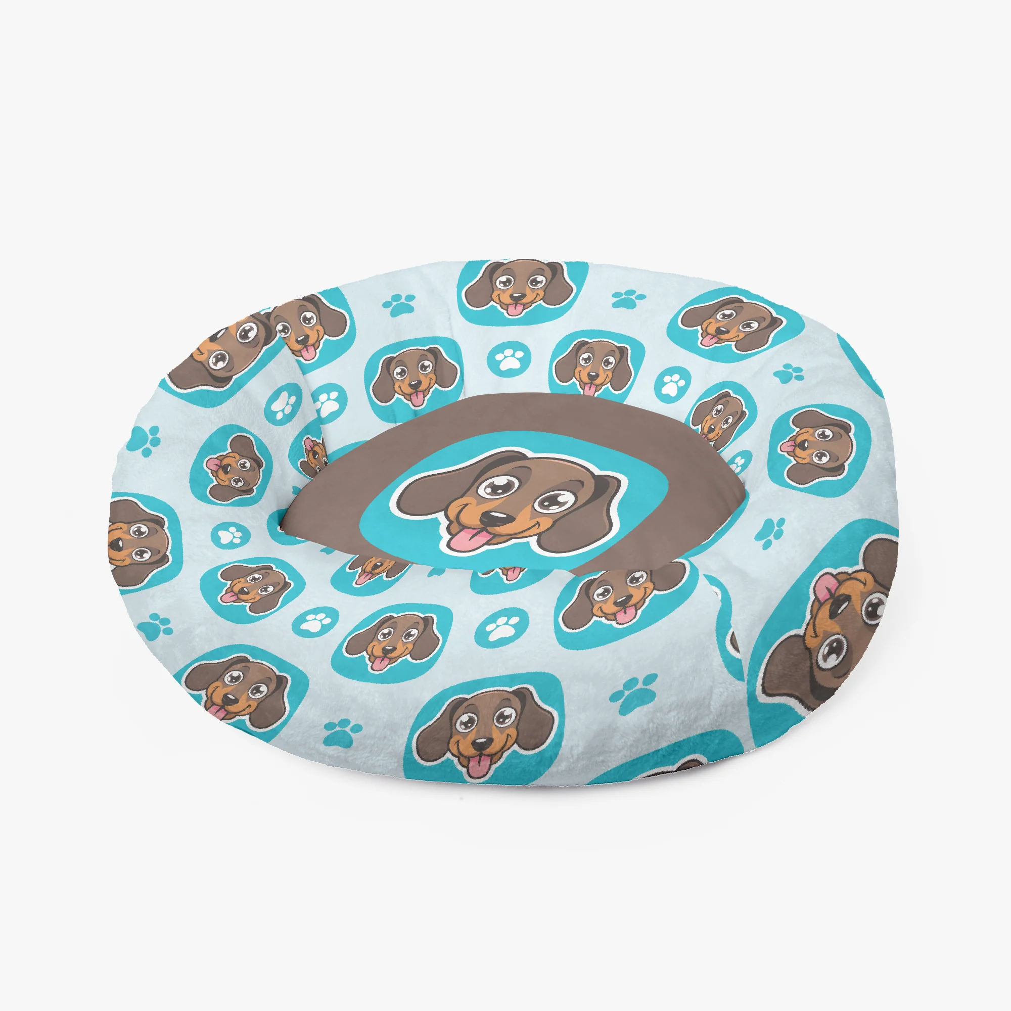 Heidi - Cloud-Comfort Dachshund Bed | Anti-Anxiety Donut Bed for Dachshunds - Image 4