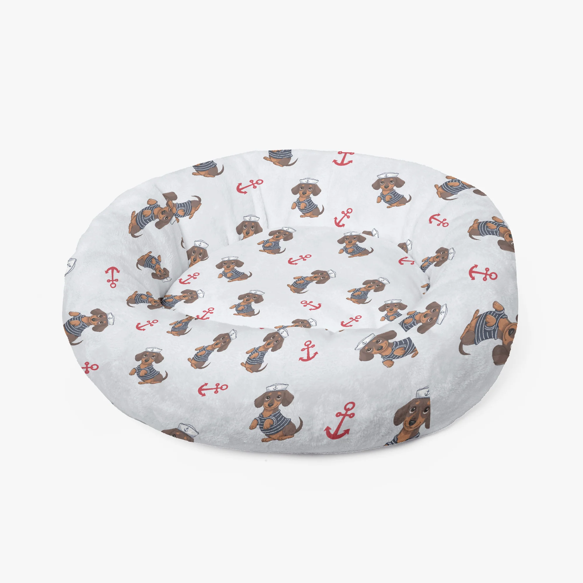 Pepper - Cloud-Comfort Dachshund Bed | Anti-Anxiety Donut Bed for Dachshunds - Image 4