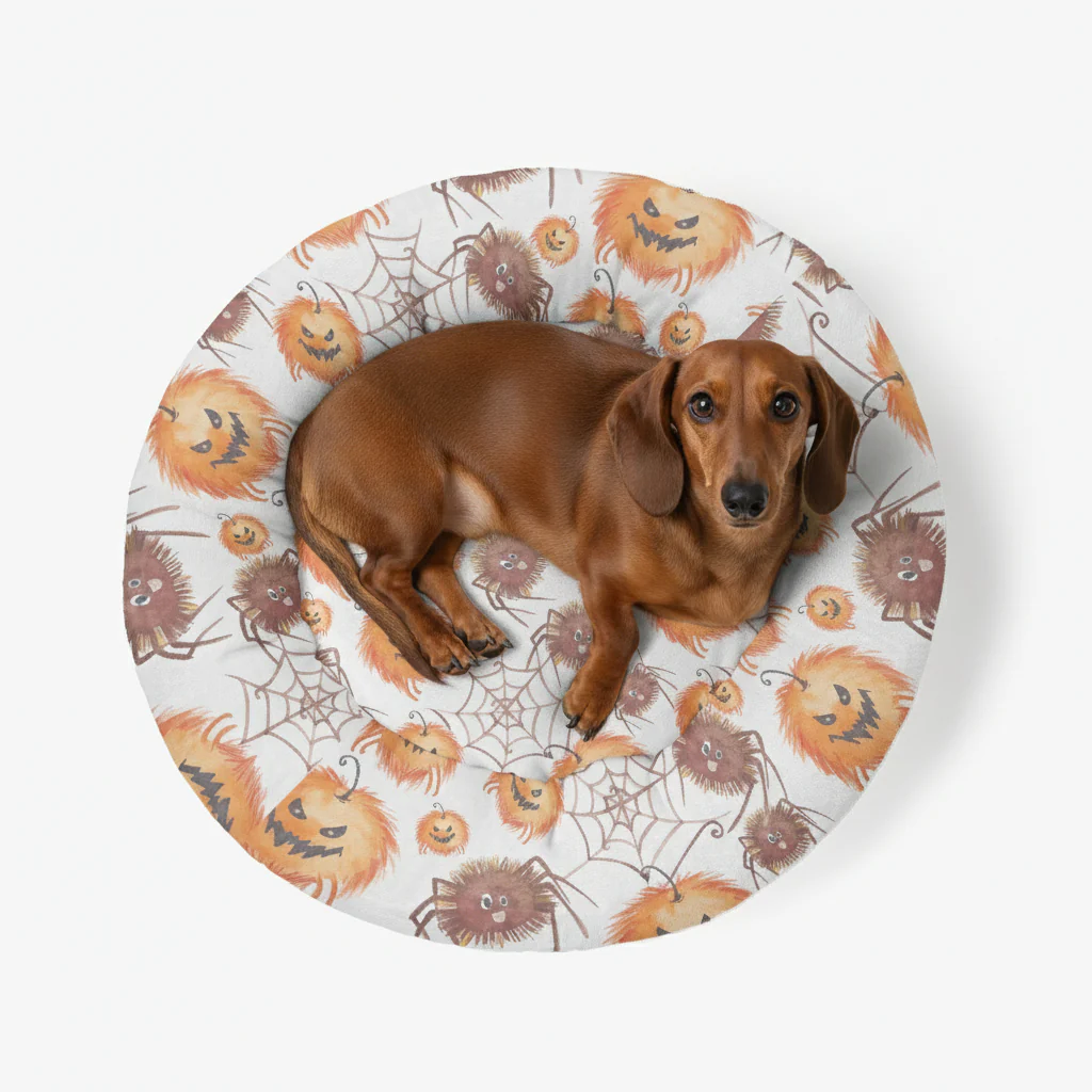Roxie - Cloud-Comfort Large Dachshund Bed | Anti-Anxiety Donut Bed for Dachshunds
