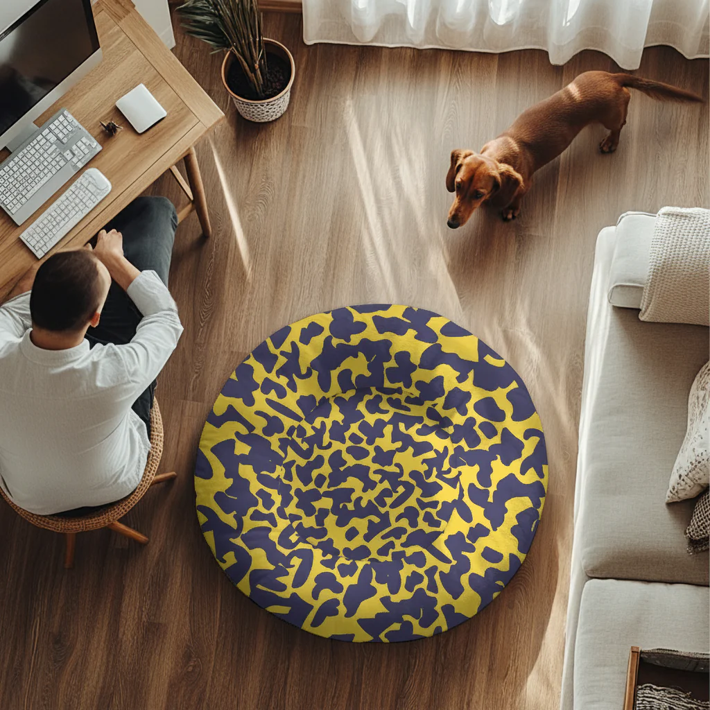 Loaf - Cloud-Comfort Large Dachshund Bed | Anti-Anxiety Donut Bed for Dachshunds - Image 2
