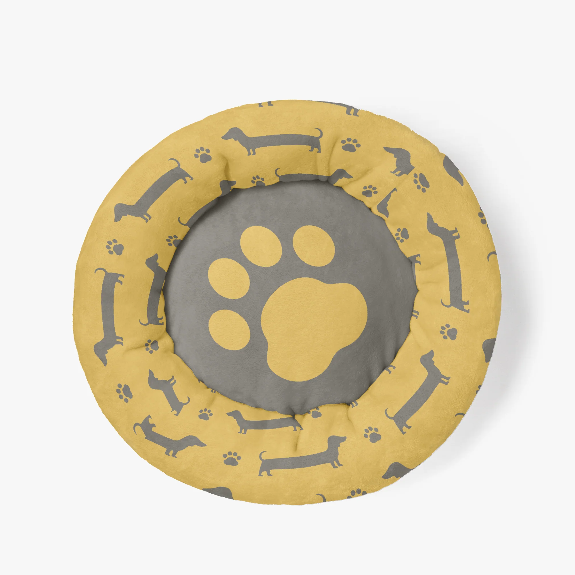 Pearl - Cloud-Comfort Dachshund Bed | Anti-Anxiety Donut Bed for Dachshunds - Image 6