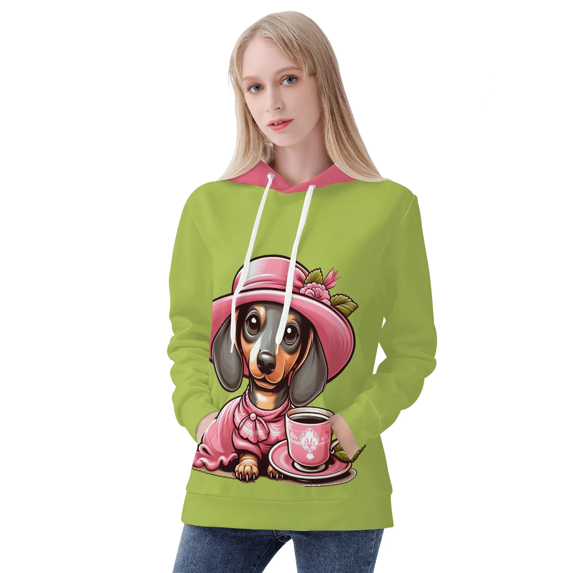 Busy - All Over Print Hoodie - Image 3