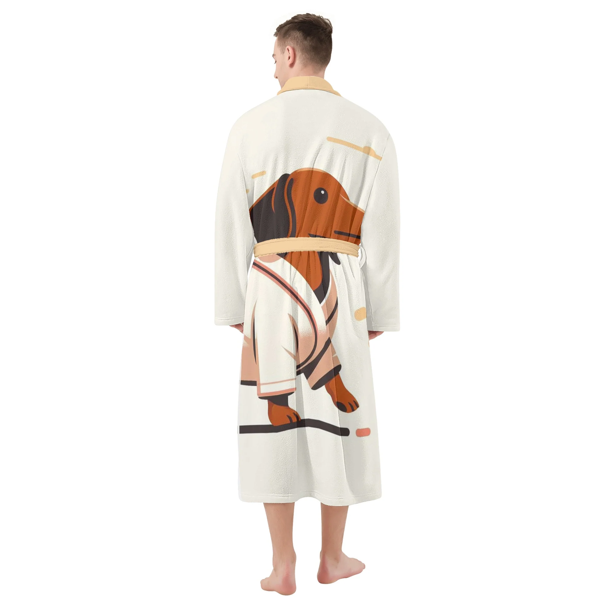 Calipso - Men Bathrobe - Image 4