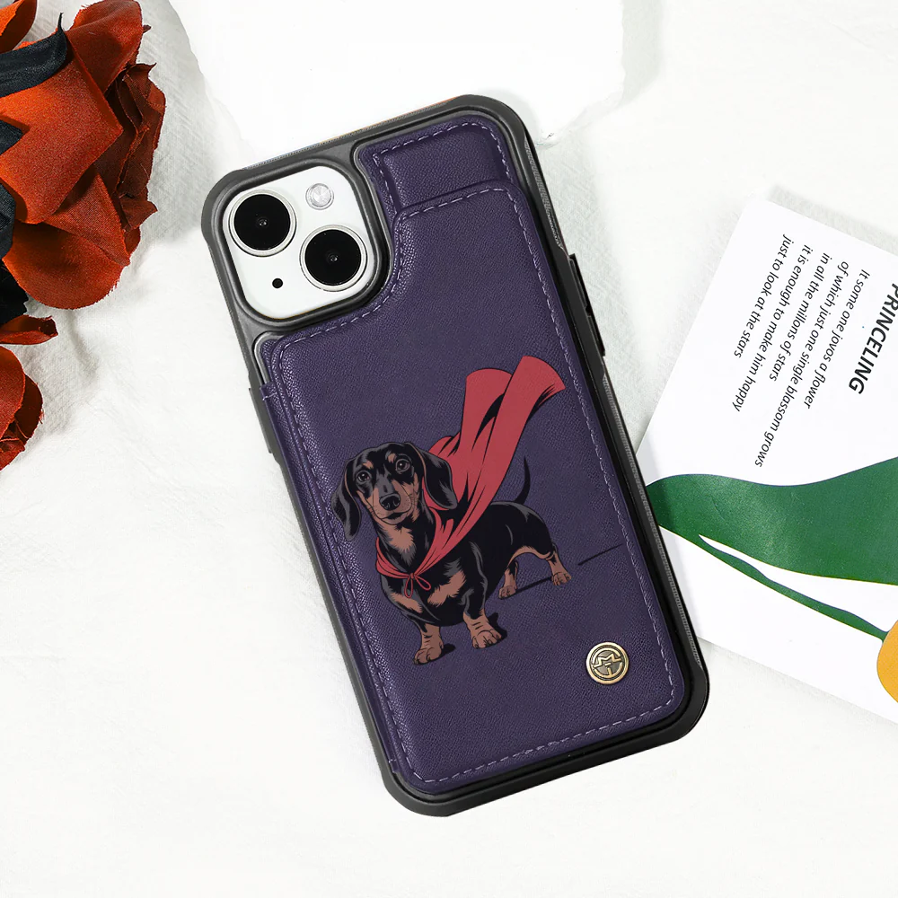Casey - Leather Wallet Case for for iPhone & Samsung - Image 2