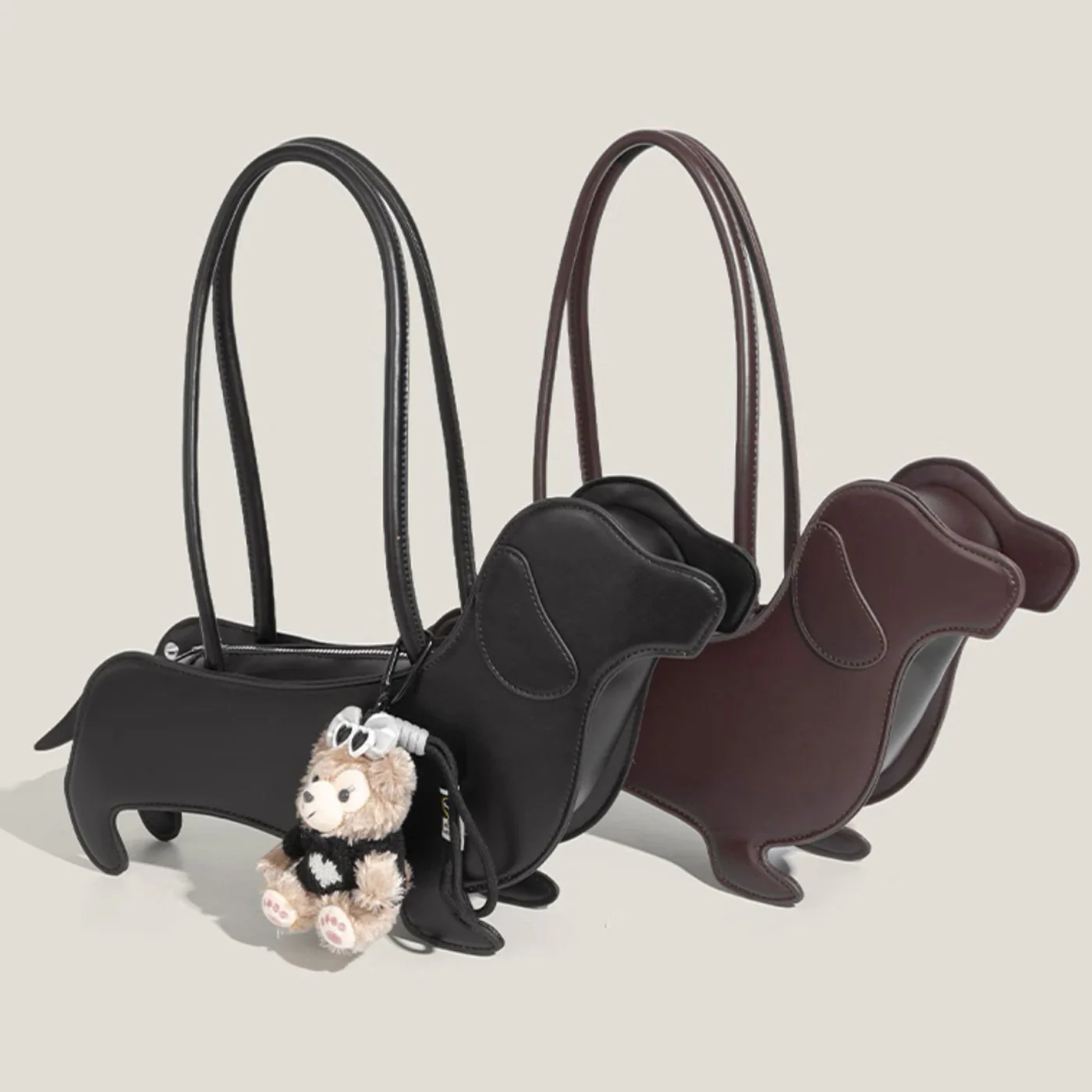 Doxie Chic™ - Dachshund-Shaped Single Shoulder Handbag - Image 2
