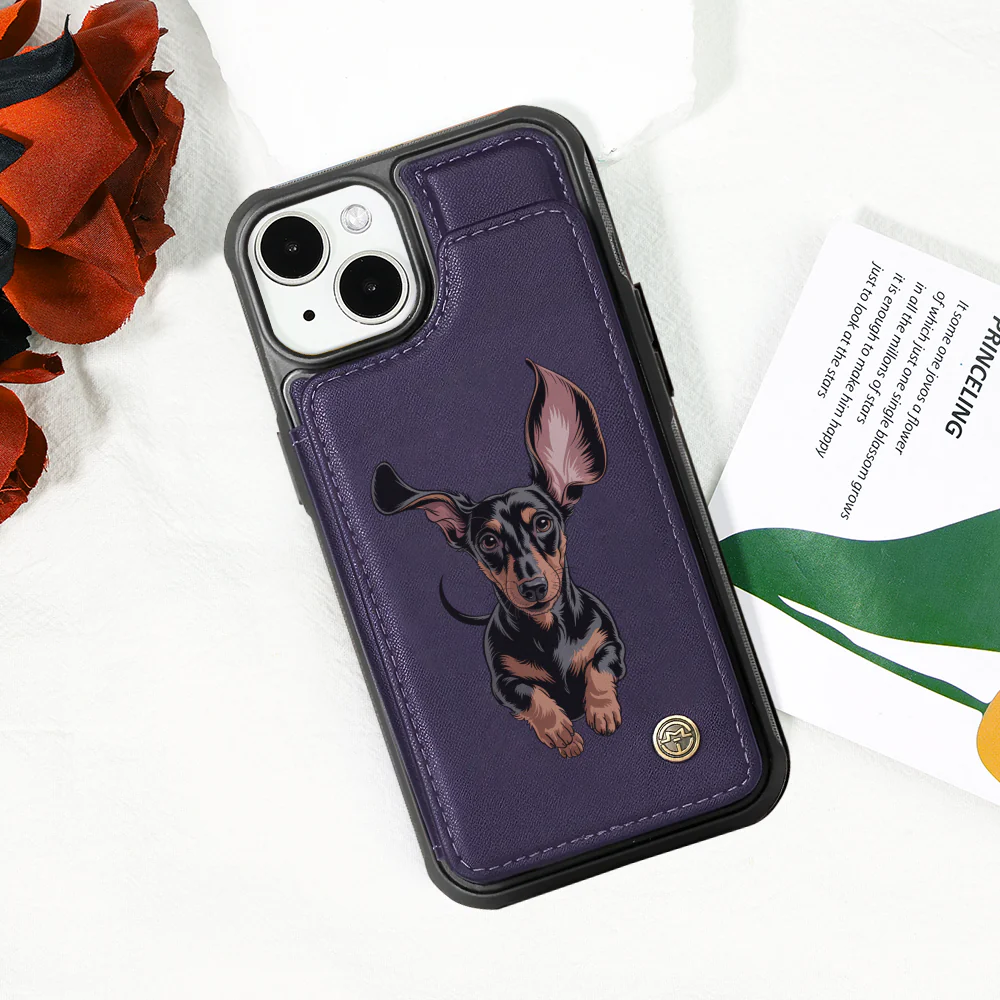 Cleo - Leather Wallet Case for for iPhone & Samsung - Image 2