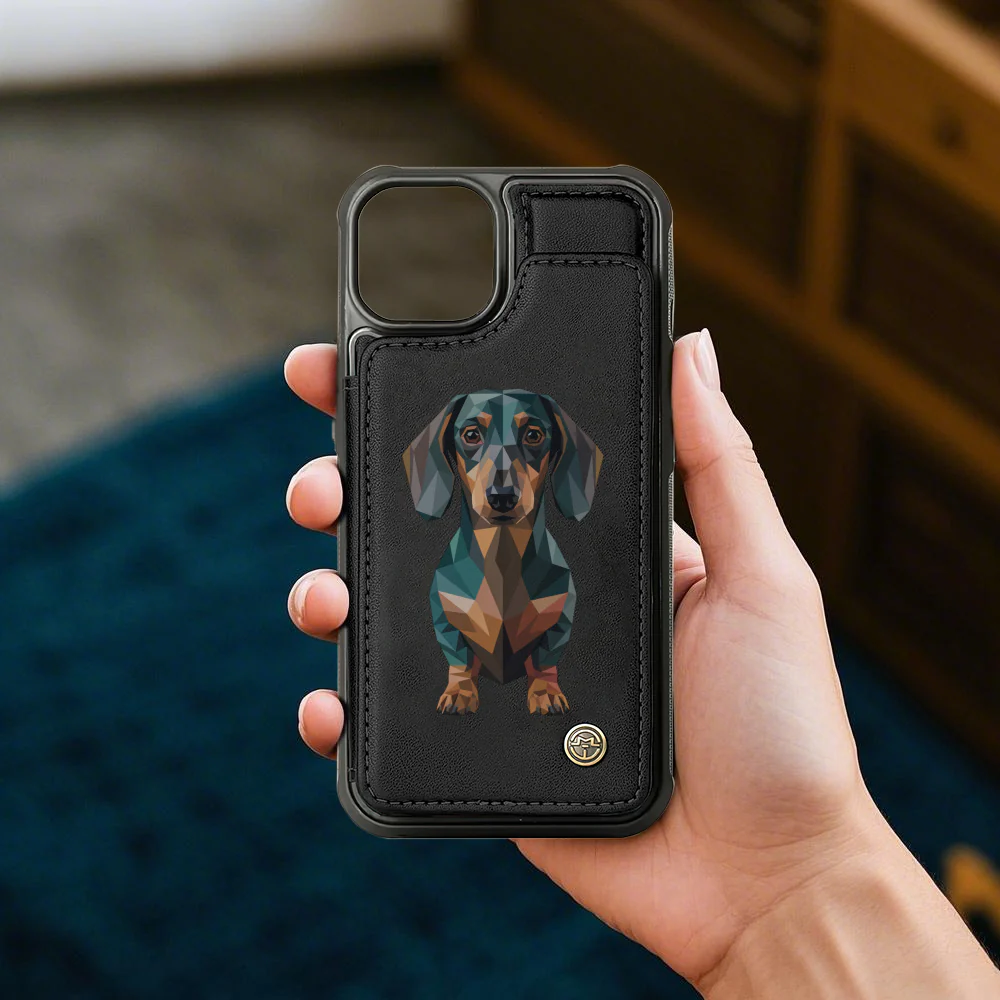 Clover - Leather Wallet Case for for iPhone & Samsung