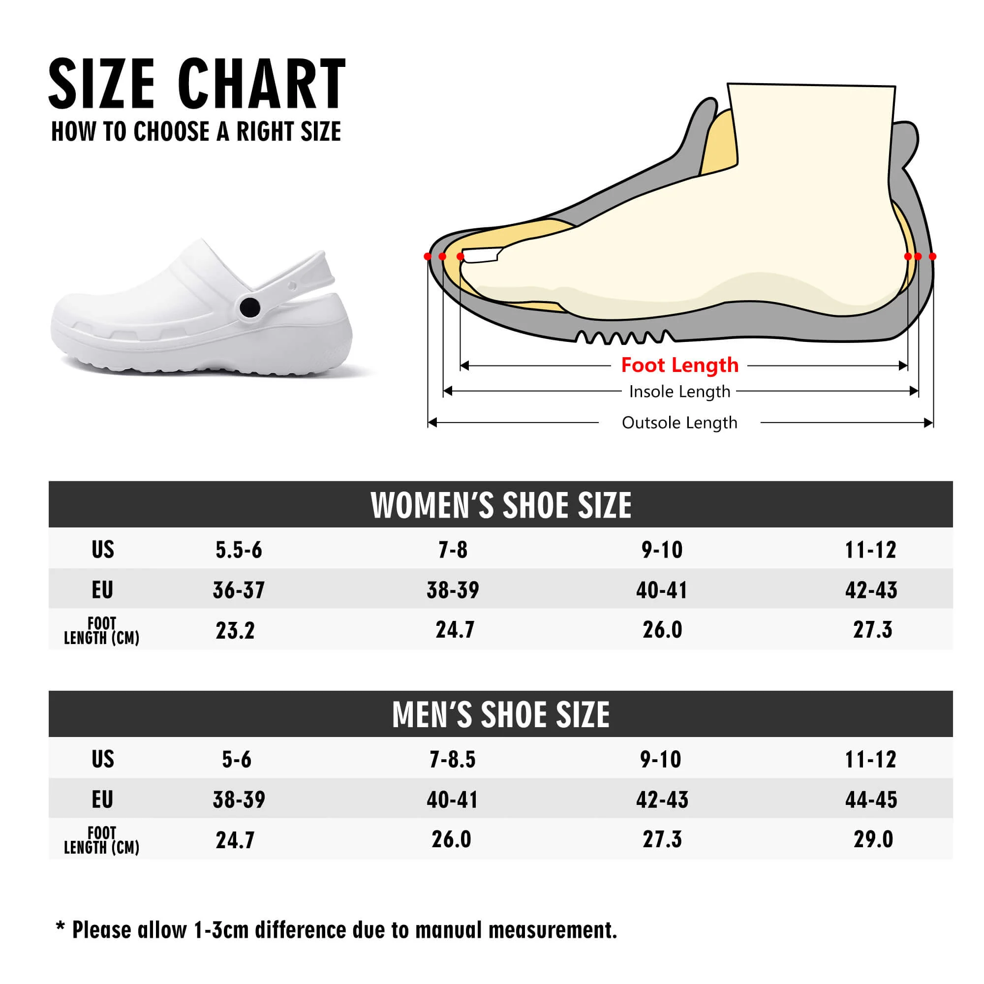 Collie - Nursing Slip On Clogs - Image 11