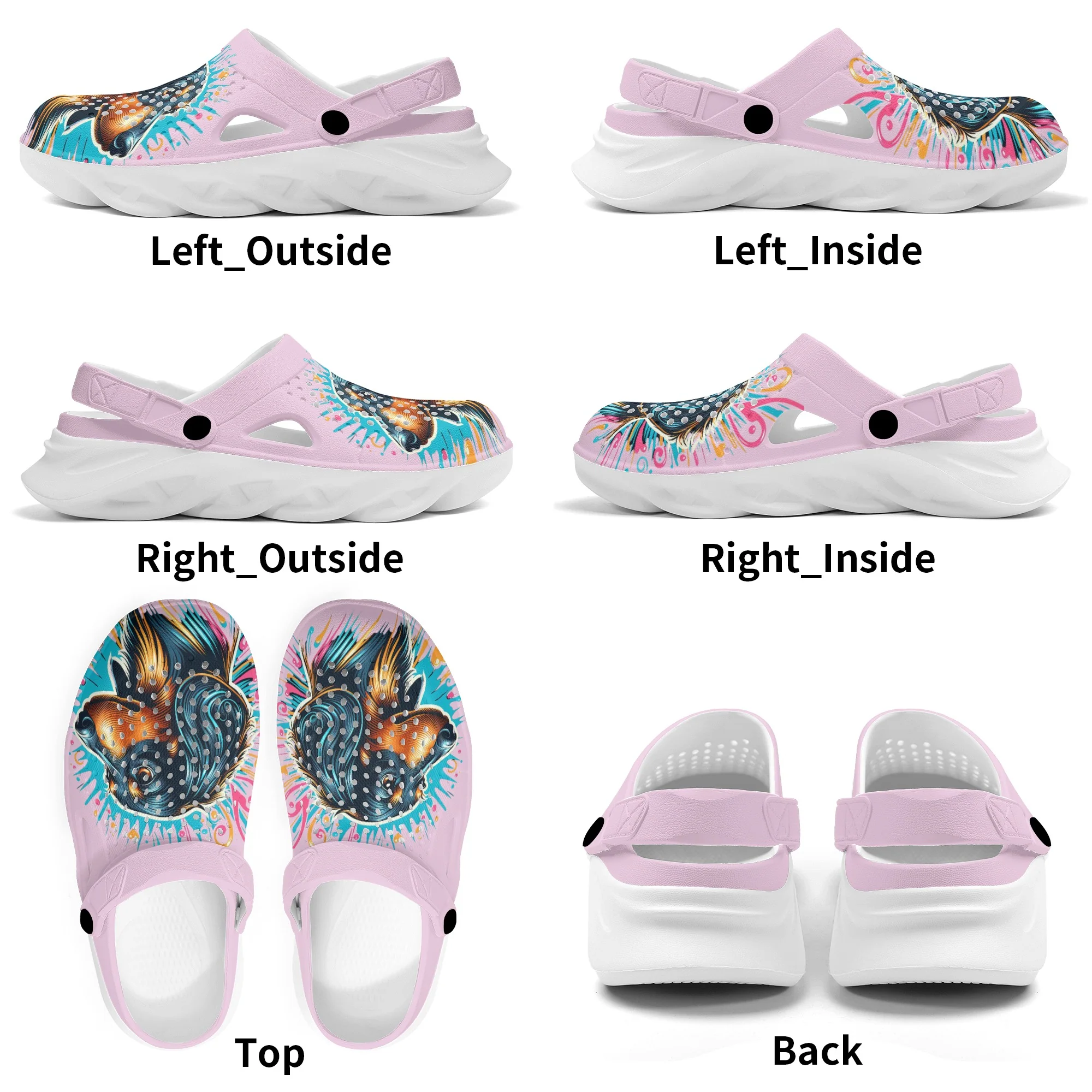 Cosmo - Summer Hollow Out Clogs - Image 8