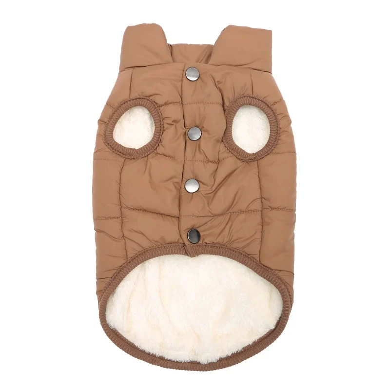 Cozy Doxie Puffer Vest Warm Winter Jacket - Image 3