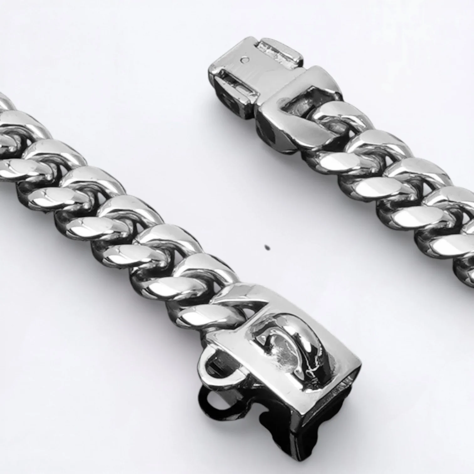 LuxePaw Dachshund Cuban Collar – Stainless Steel Dog Collar with Buckle - Image 7