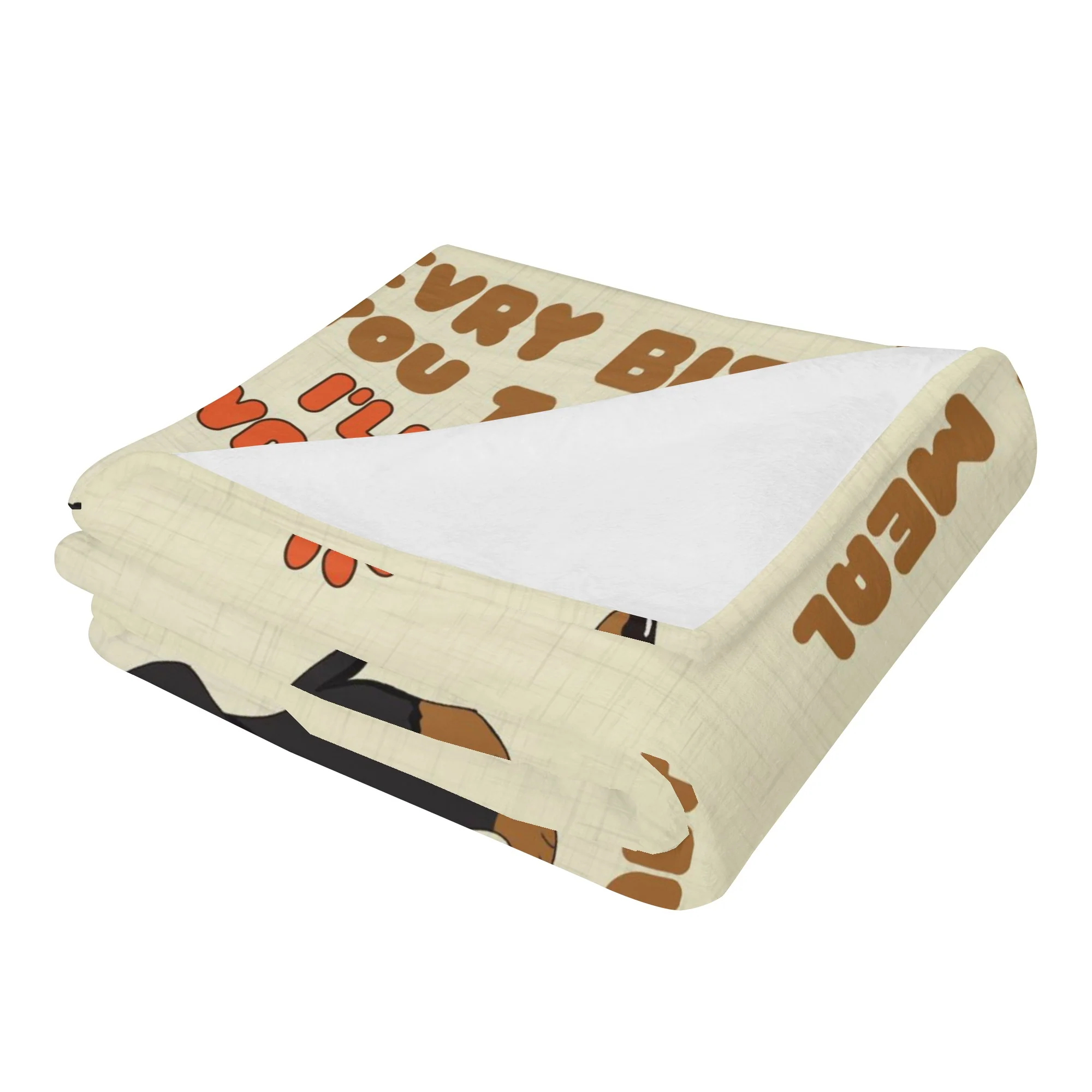 Custom blanket with dachshund name -  Blanket - Image 4