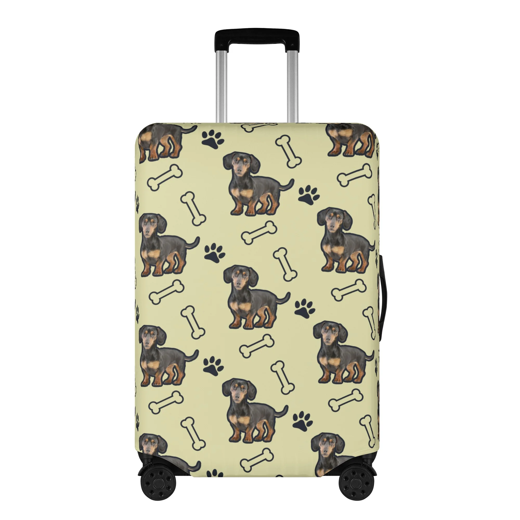 Custom Luggage Cover with Dachshund picture - Image 2