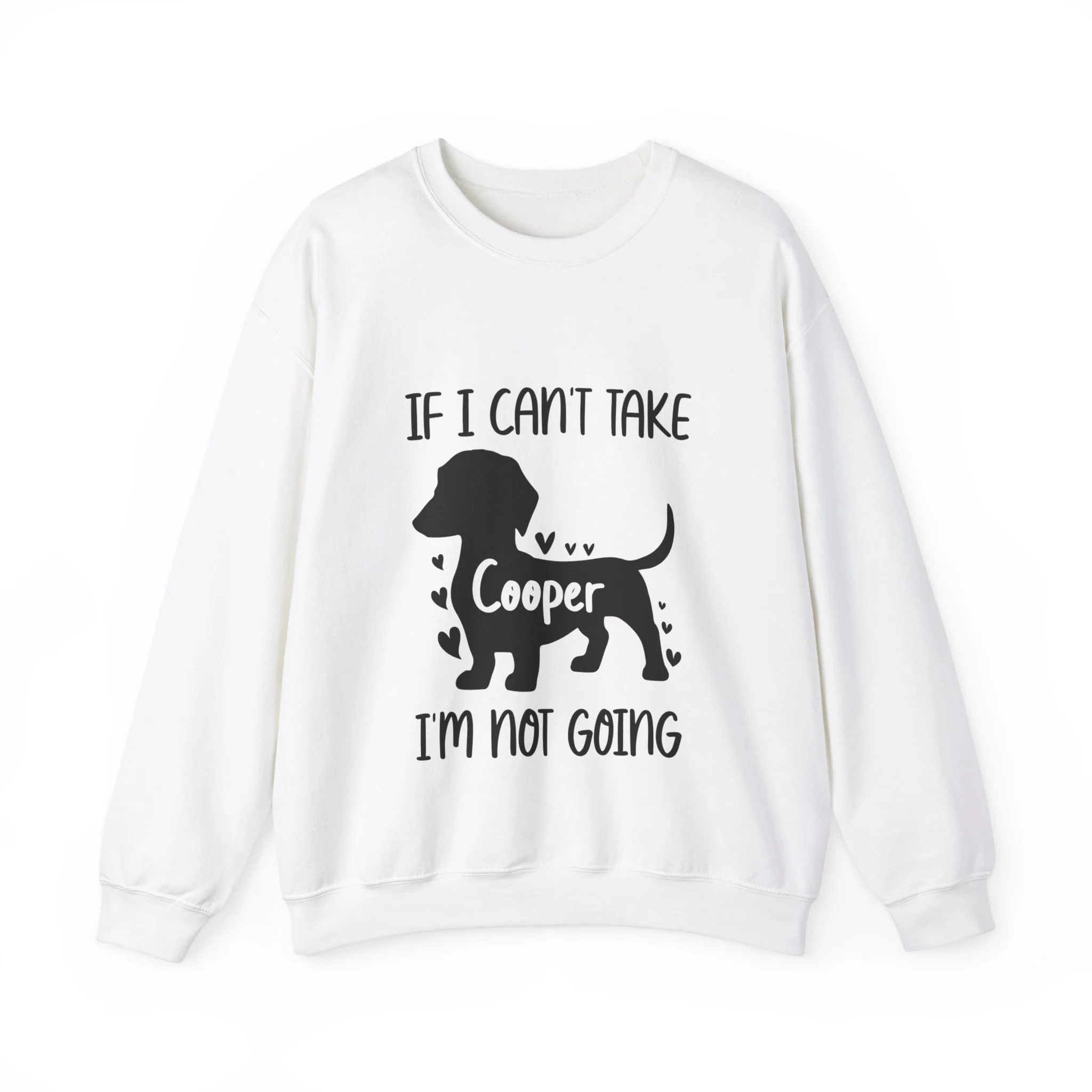 Custom Sweatshirt with dachshund Name - Unisex Sweatshirt - Image 4