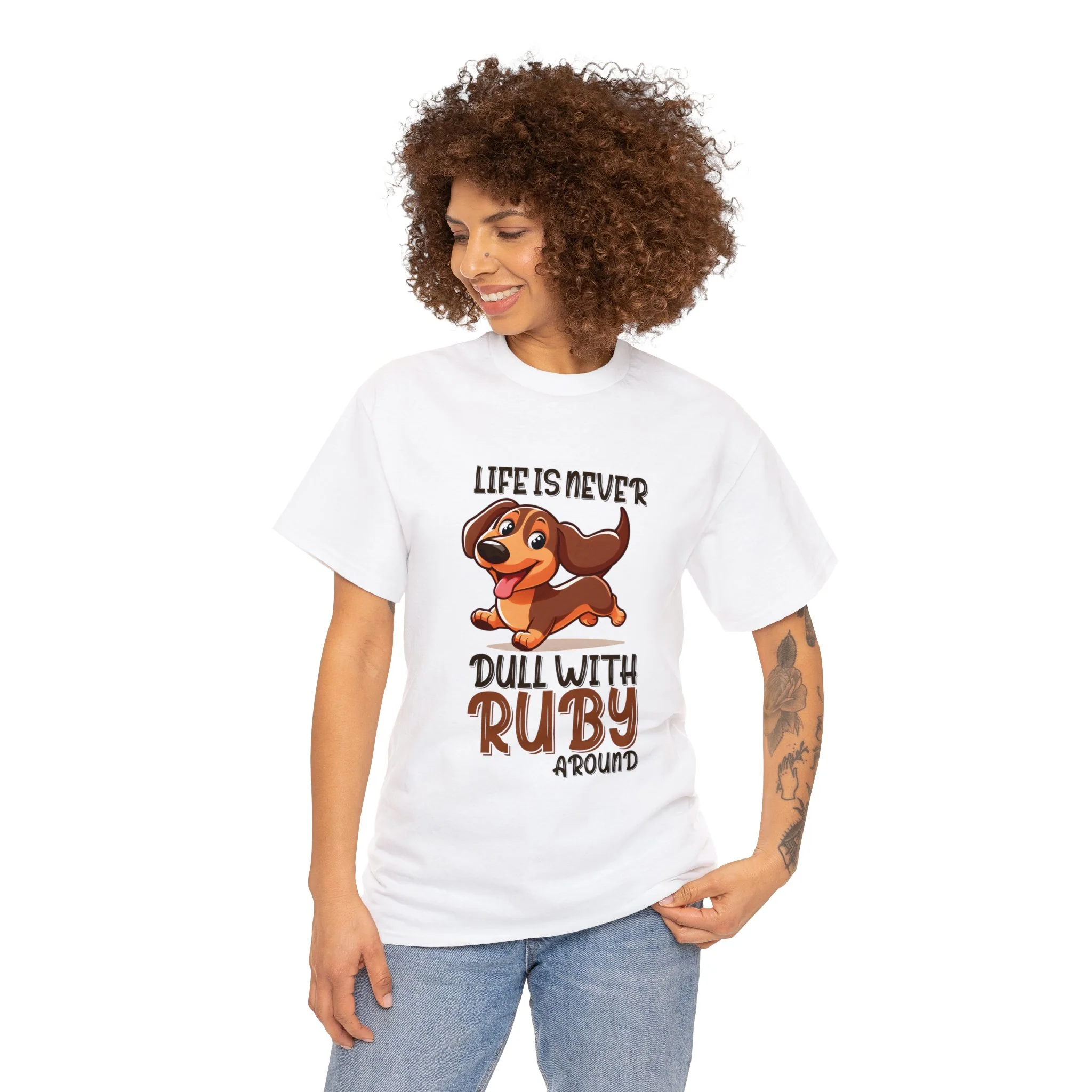Custom T-shirt with dachshund Name - Image 10