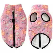 Dachshund Winter Jacket – Cozy Fleece Sweater with Paw Print Designed - Image 7