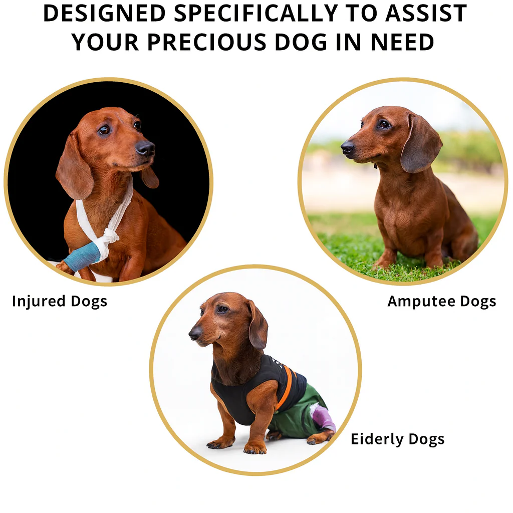PawLift Dachshund Assist Belt – Support Harness for Elderly Disabled Dogs - Image 9