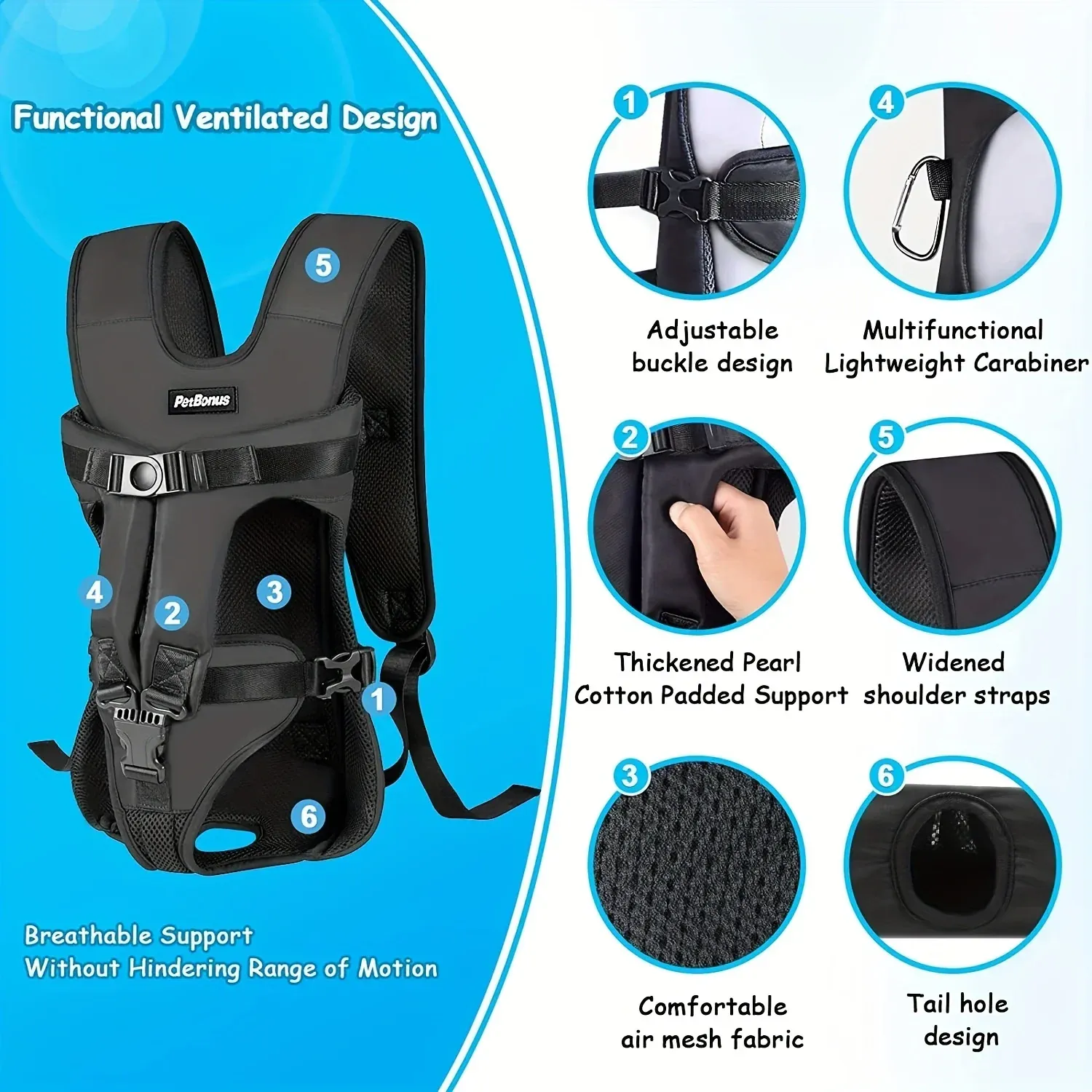 DachCarry Dachshund Backpack – Safe Comfy Hands-Free Dog Carrier - Image 6