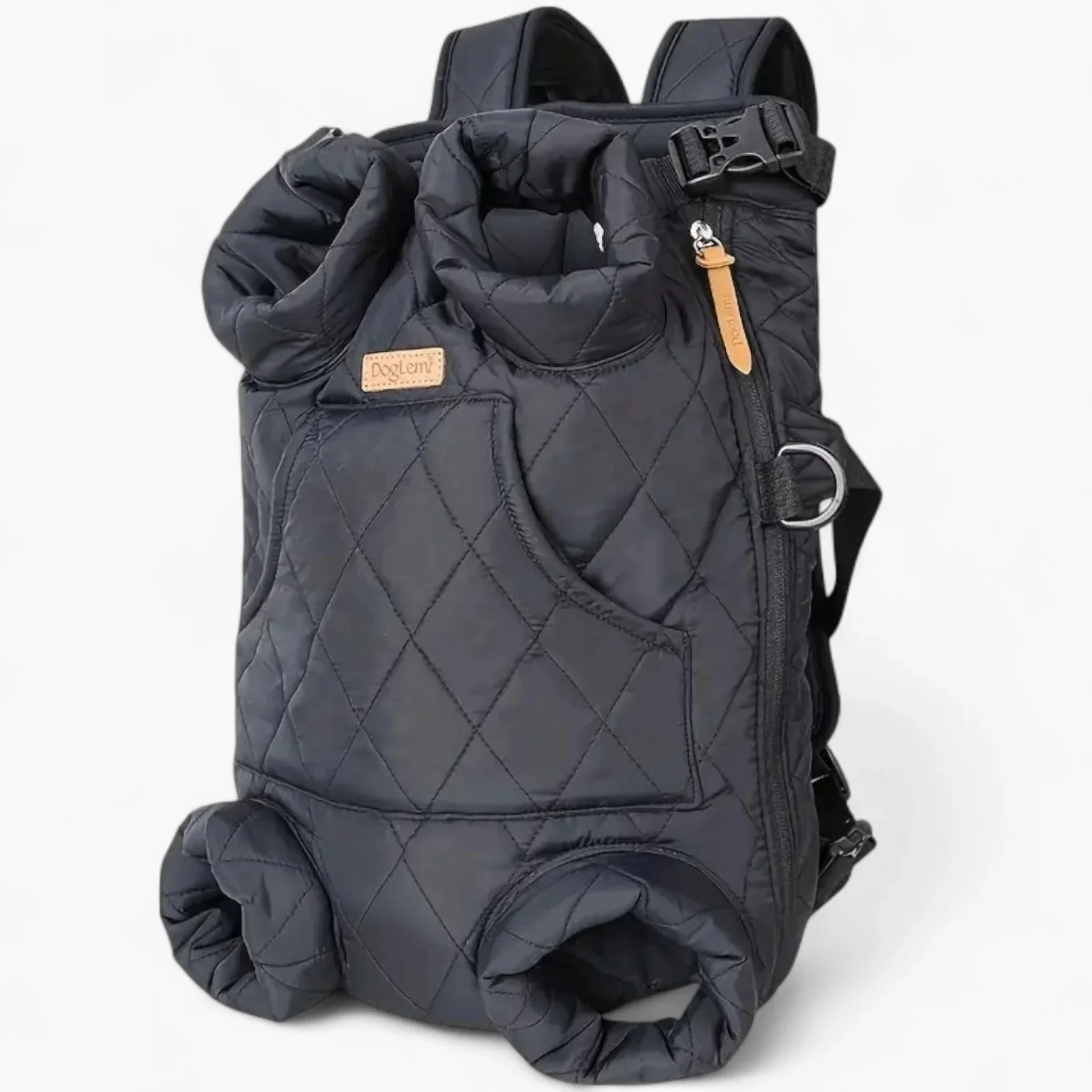 QuiltEase Dachshund Backpack Carrier – Hands-Free Cozy Secure Travel Bag - Image 5