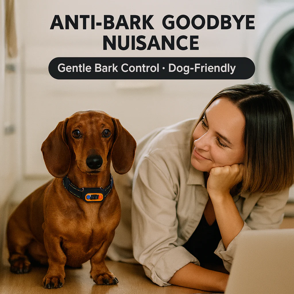 PawGuard Dachshund Bark Control Collar – Gentle Safe Anti-Barking Training Device - Image 4