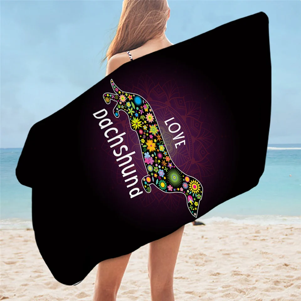 Dachshund Beach Towel - Image 10