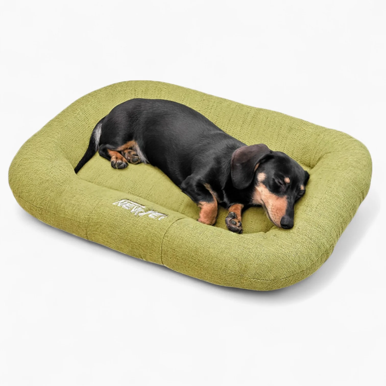 Napdox Dachshund Bed Pad – Orthopedic Rectangular Bolstered Mat