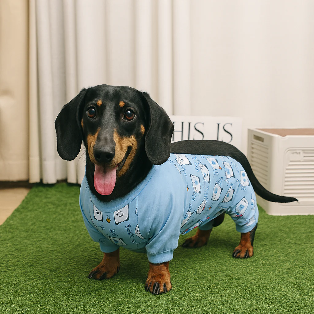 PawCuddle Dachshund Bellyband Raincoat – Waterproof Cold-Proof Full-Cover Coat - Image 6