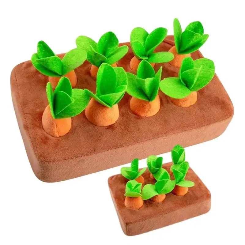 SnoutPatch Dachshund Carrot Puzzle Toy – Interactive Hide Seek Snuffle Game - Image 5