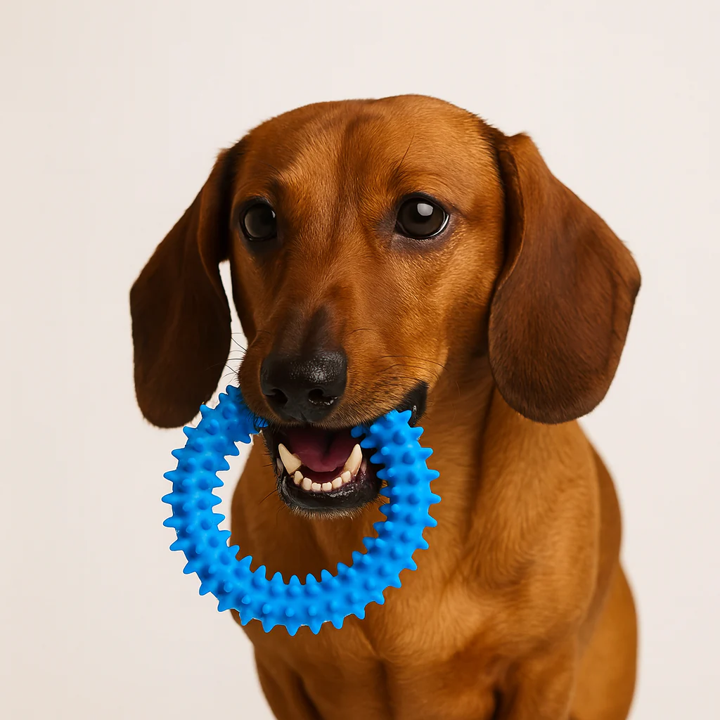 ChewPaw Dachshund Chew Toys – Teeth Cleaning Indestructible Dog Toy