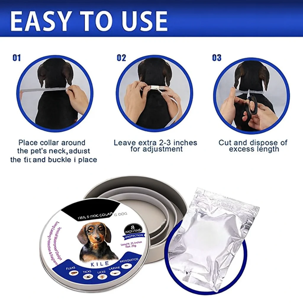 DEFEAX™ Dachshund Collar - Waterproof Pro Guard Flea Tick Collar - Image 4