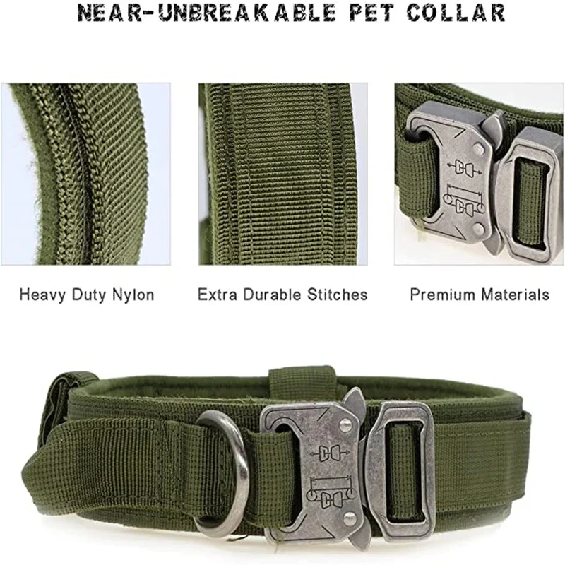 TactiPup™ Dachshund Tactical Collar Leash - Heavy-Duty Adjustable Dog Accessories - Image 11