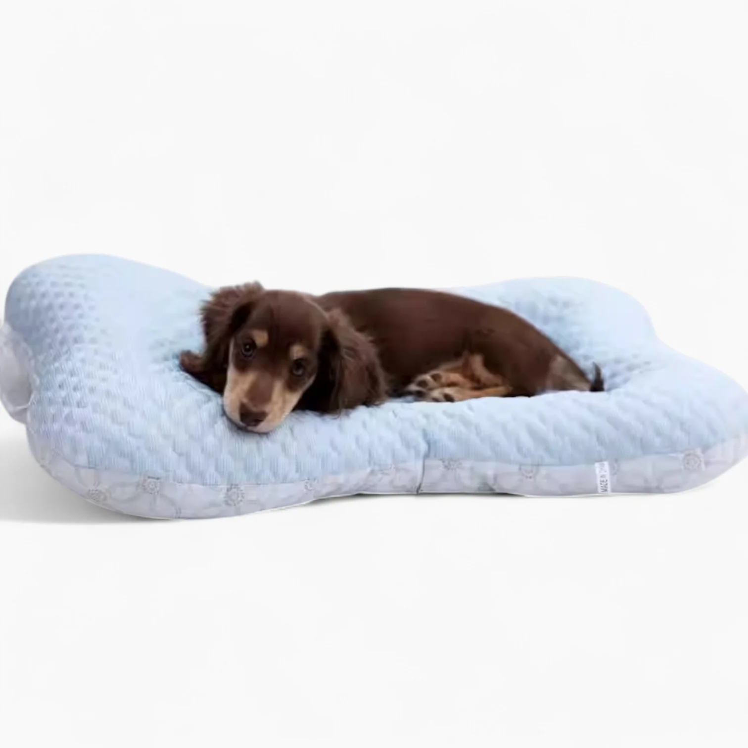 NipDox Dachshund Cooling Pad – 3D Ice Fiber Breathable Non-Shedding Bed - Image 5