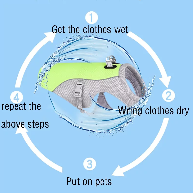 Dachshund Cooling Vest Ultimate Hot Weather Protection for Doxie - Image 7