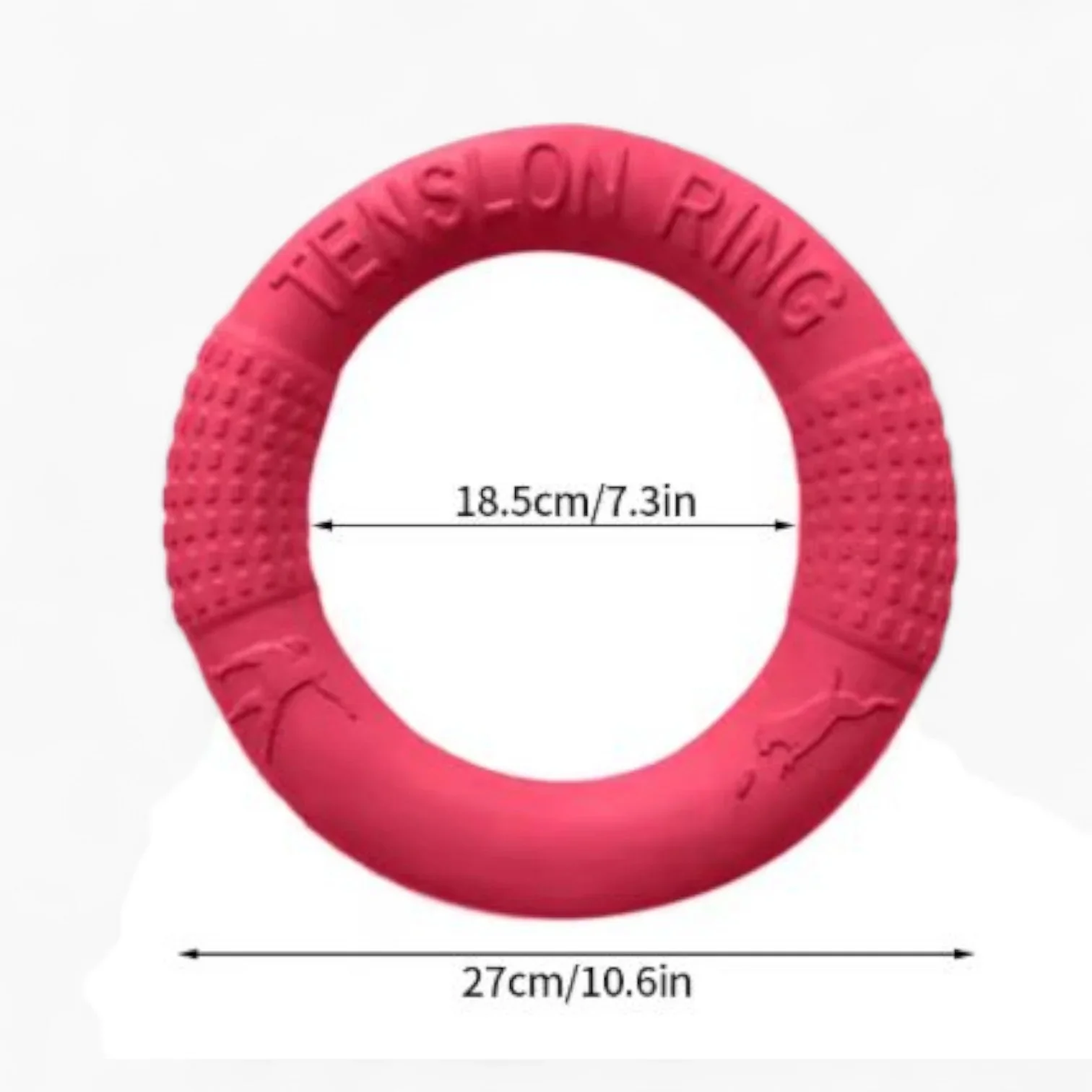 PulliPaw Dachshund Flying Ring Toy – Interactive Training Ring Chew Disk - Image 5