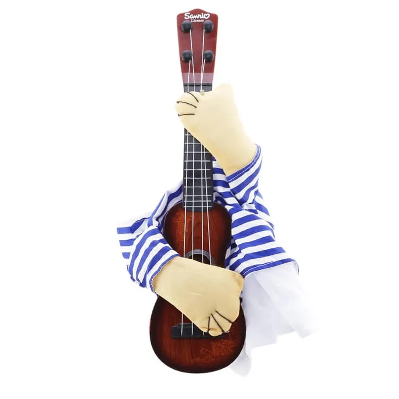 Dachshund Guitar Player Costume Funny Halloween Doxie Outfit - Image 4