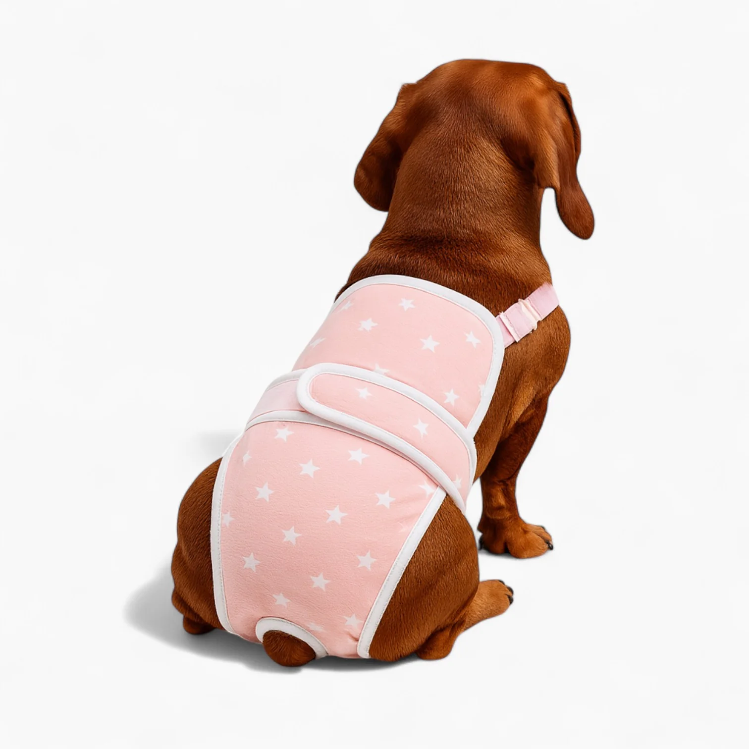 PawLuxe Dachshund Heat Pants – Escape-Proof Diaper for Female Dog