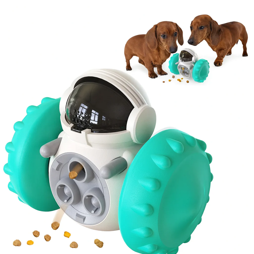 TreatRoll Dachshund Interactive Tumbler – Fun Smart Feeding Dog Toy - Image 2