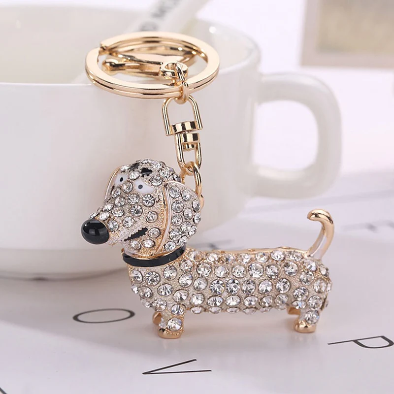 Dachshund Keychain I Charm Pendant Keyring - Image 11