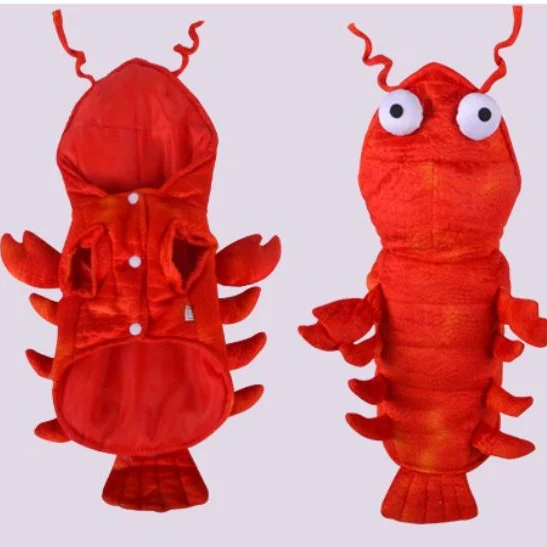 Clawvera Dachshund Lobster Costume – Funny Halloween Winter Dog Outfit - Image 2