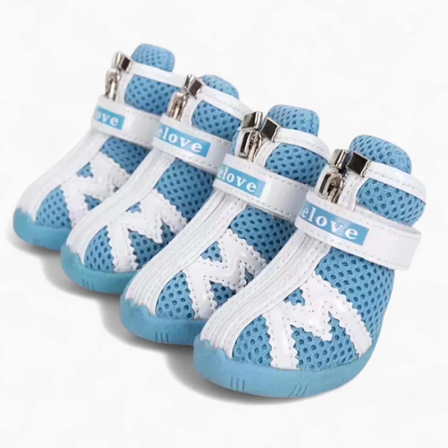 Pawlox Dachshund Mesh Shoes – Waterproof Reflective Non-Slip Dog Boots - Image 4