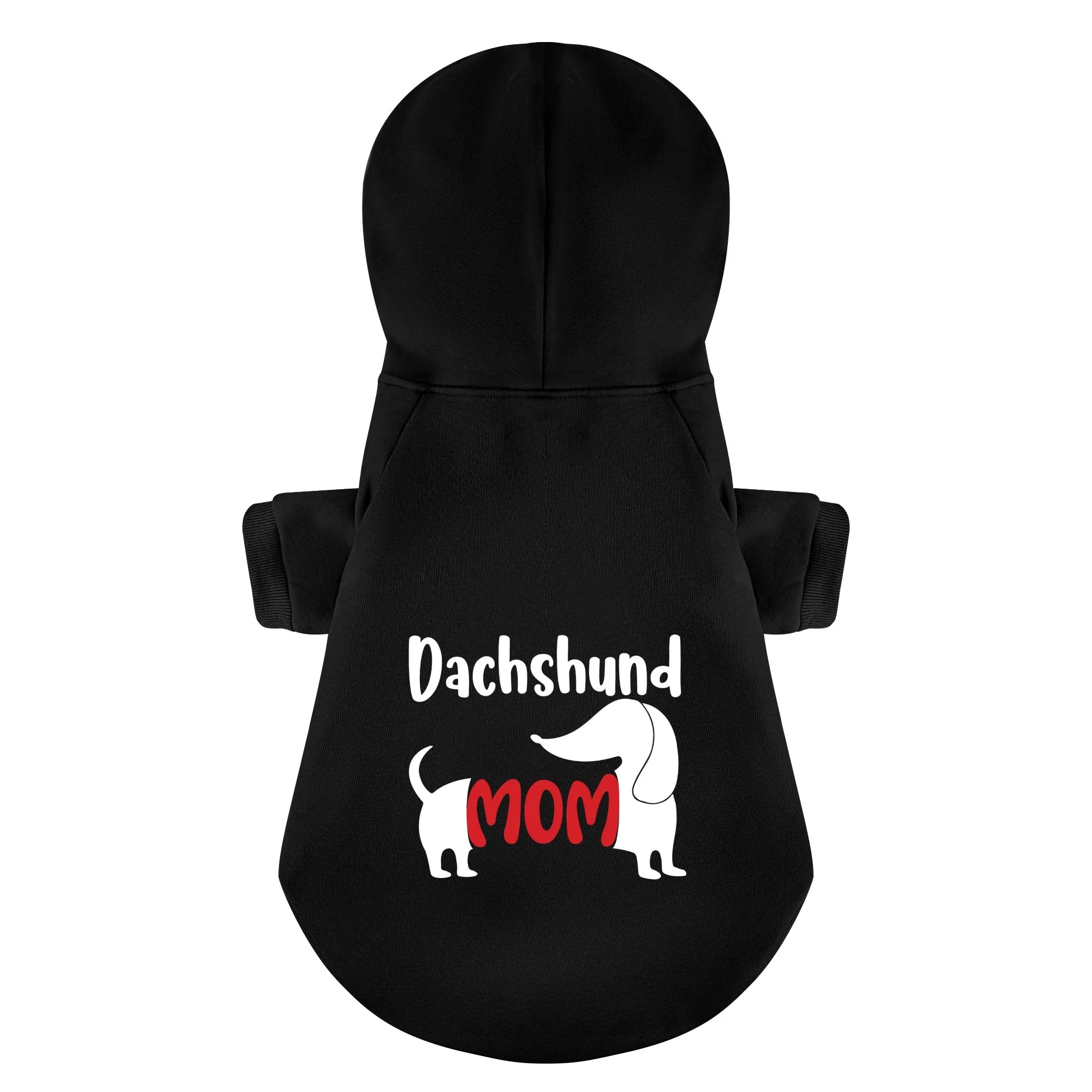 Dachshund MOM - Personalized Dachshund Hoodies with Funny Quotes – Stylish, Cozy, and Premium 100% Cotton - Image 4