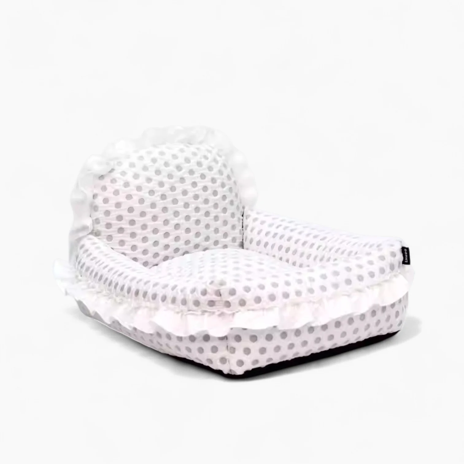 PolkaDot Dachshund Princess Bed – Removable Washable Dog Sleeping Bed - Image 4
